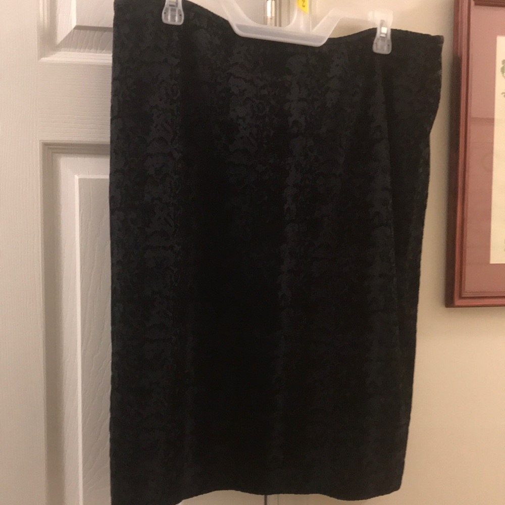 Calvin Klein, black pencil skirt, size 14